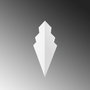 Opviq Arrow - 15173 Lámpara de Pared de Metal Blanco